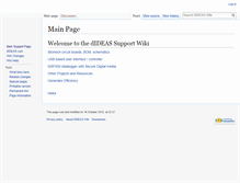 Tablet Screenshot of mediawiki.dideas.com